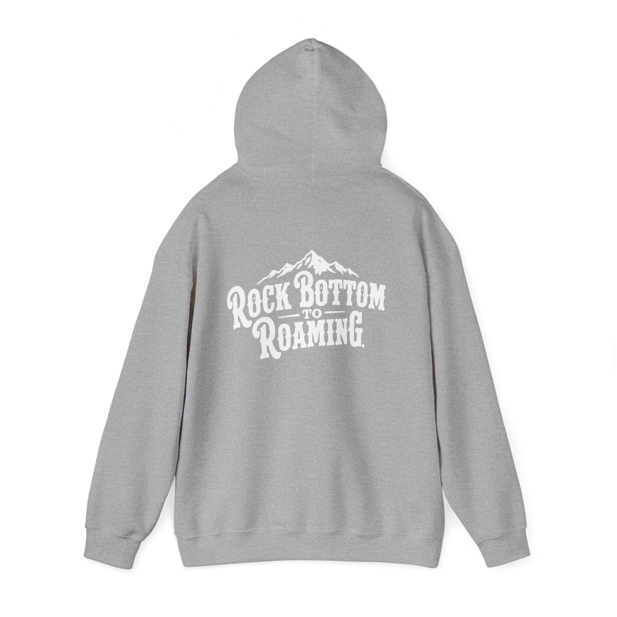 Rock Bottom to Roaming Hoodie | Mountain Graphic Pullover