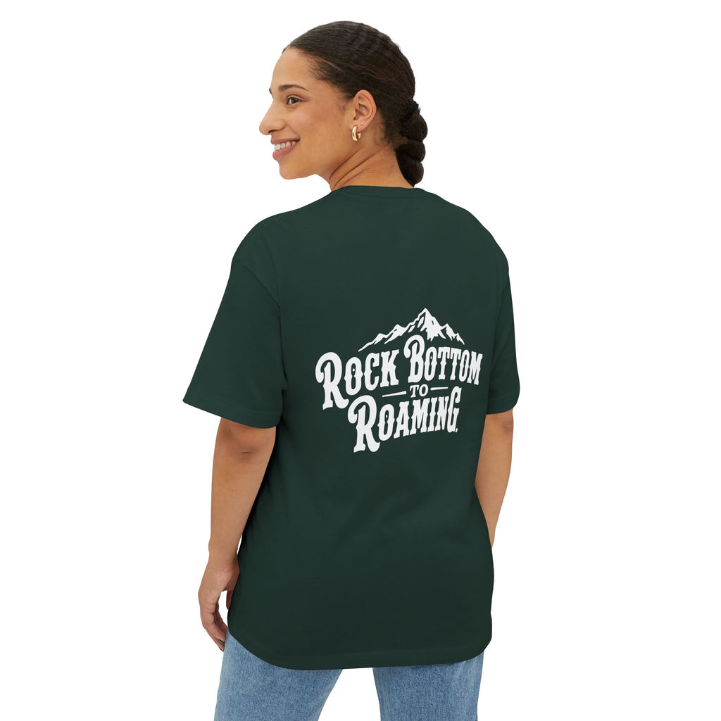 Rock Bottom to Roaming Tee | Mountain Adventure Graphic