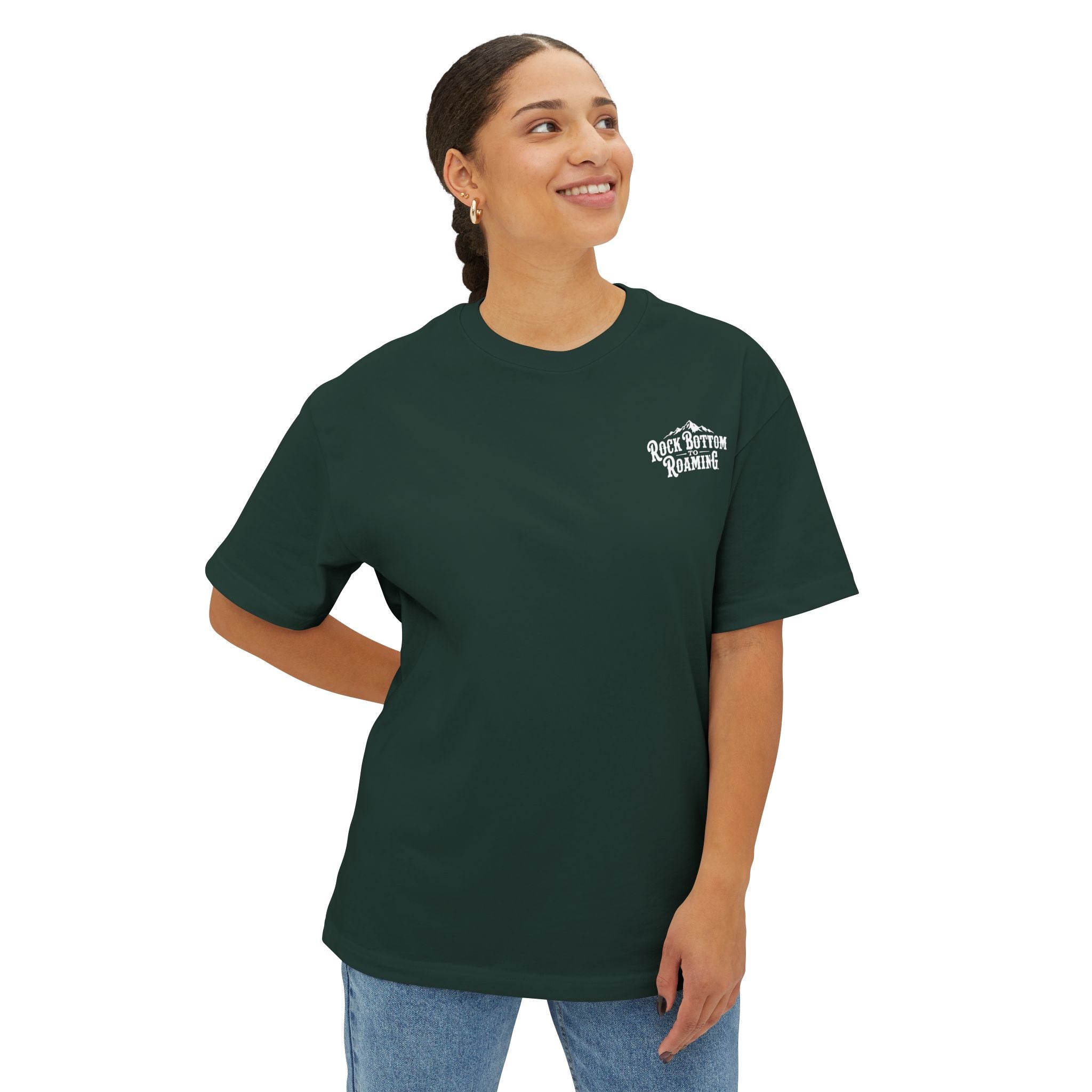 Rock Bottom to Roaming Tee | Mountain Adventure Graphic