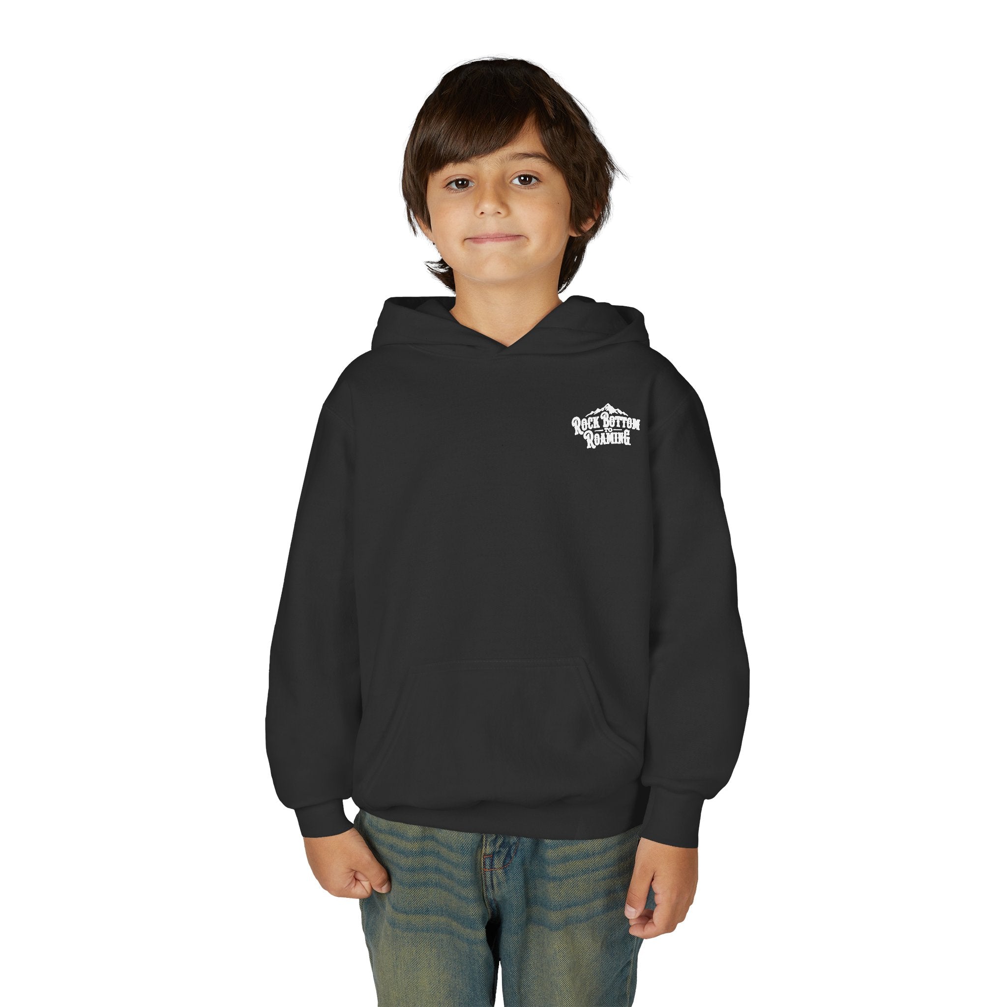Rock Bottom to Roaming Hoodie | Youth Hooded Sweatshirt