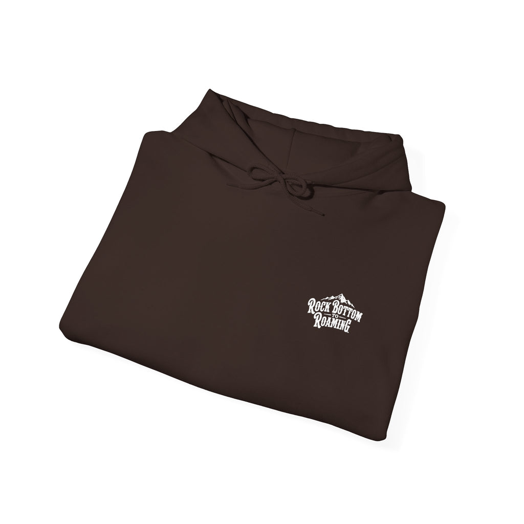 Rock Bottom to Roaming Hoodie | Mountain Graphic Pullover