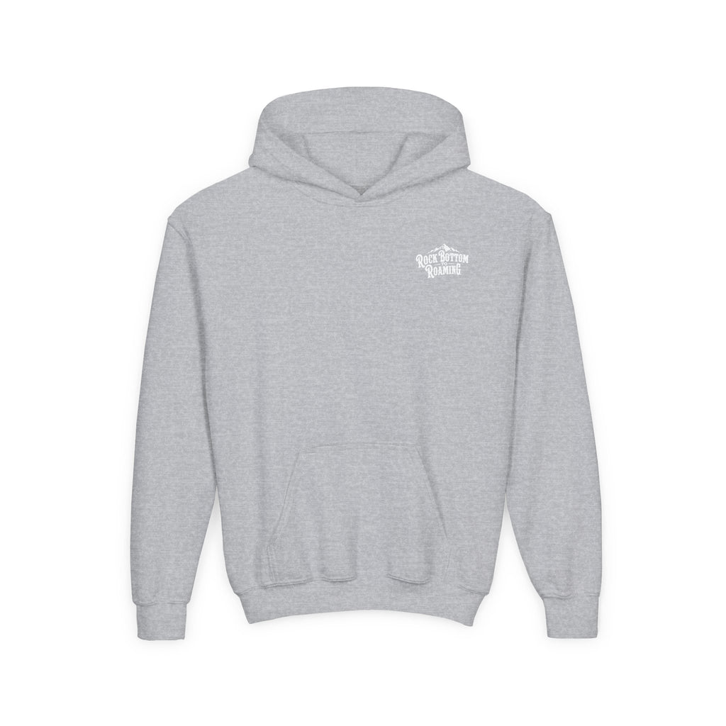 Rock Bottom to Roaming Hoodie | Youth Hooded Sweatshirt