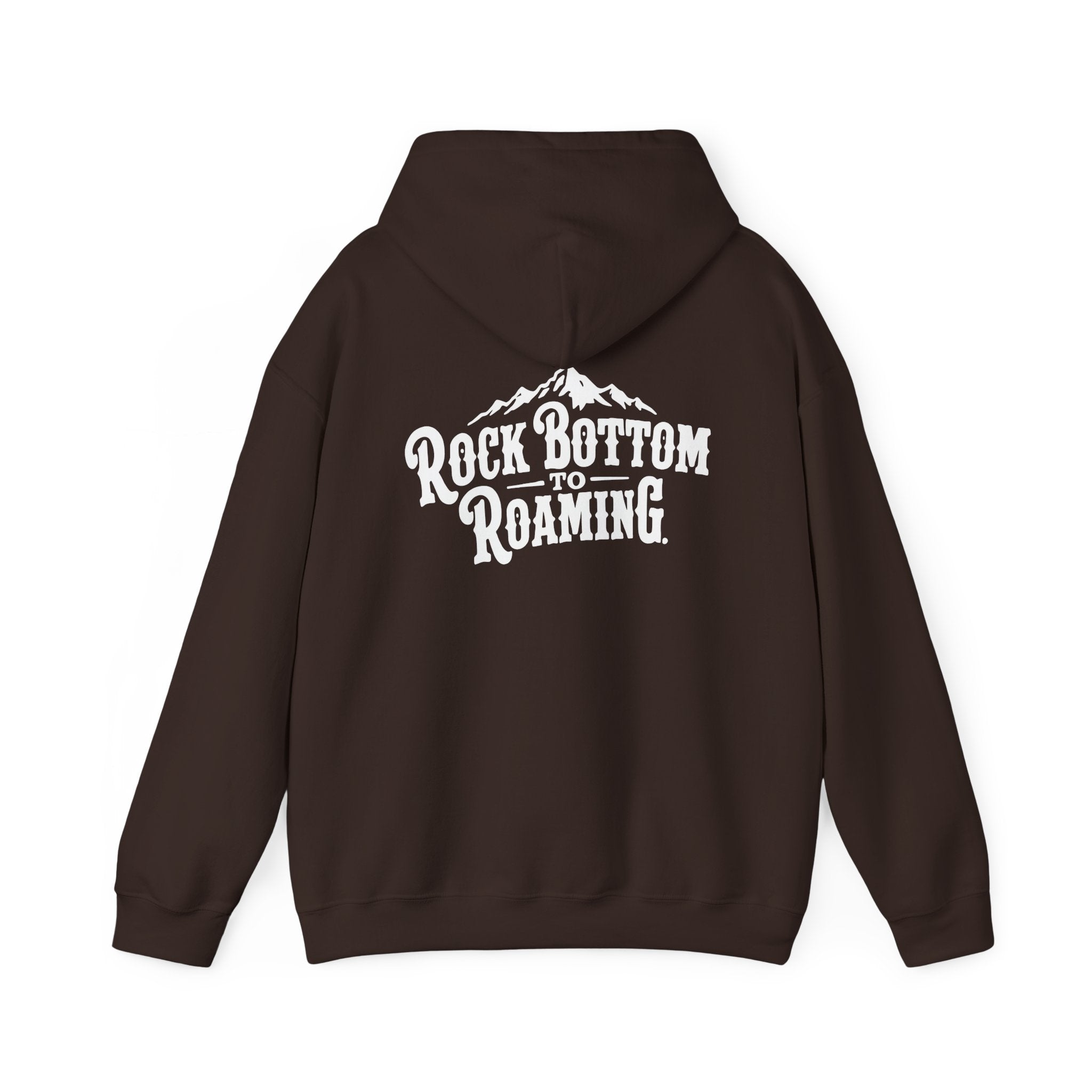 Rock Bottom to Roaming Hoodie | Mountain Graphic Pullover