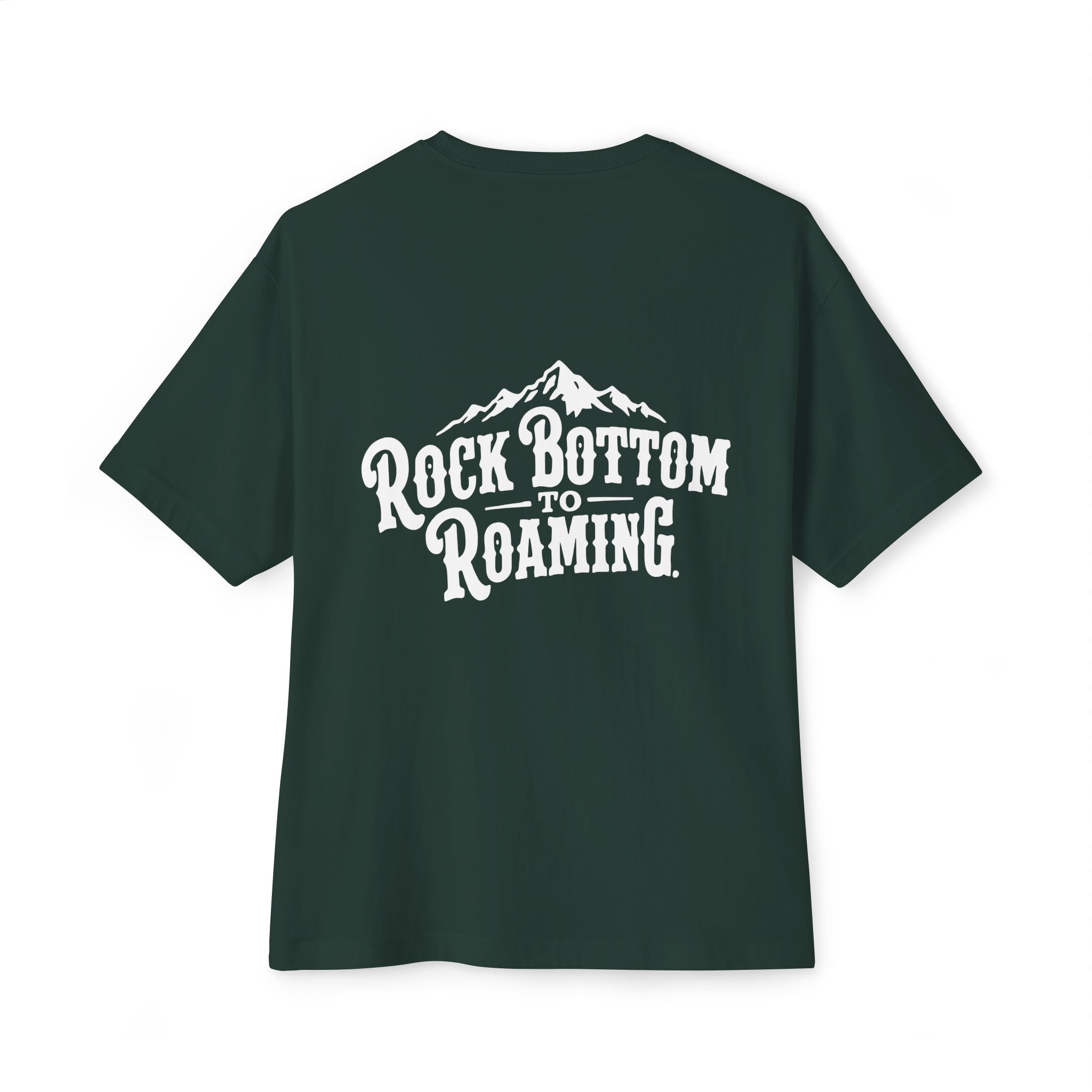 Rock Bottom to Roaming Tee | Mountain Adventure Graphic