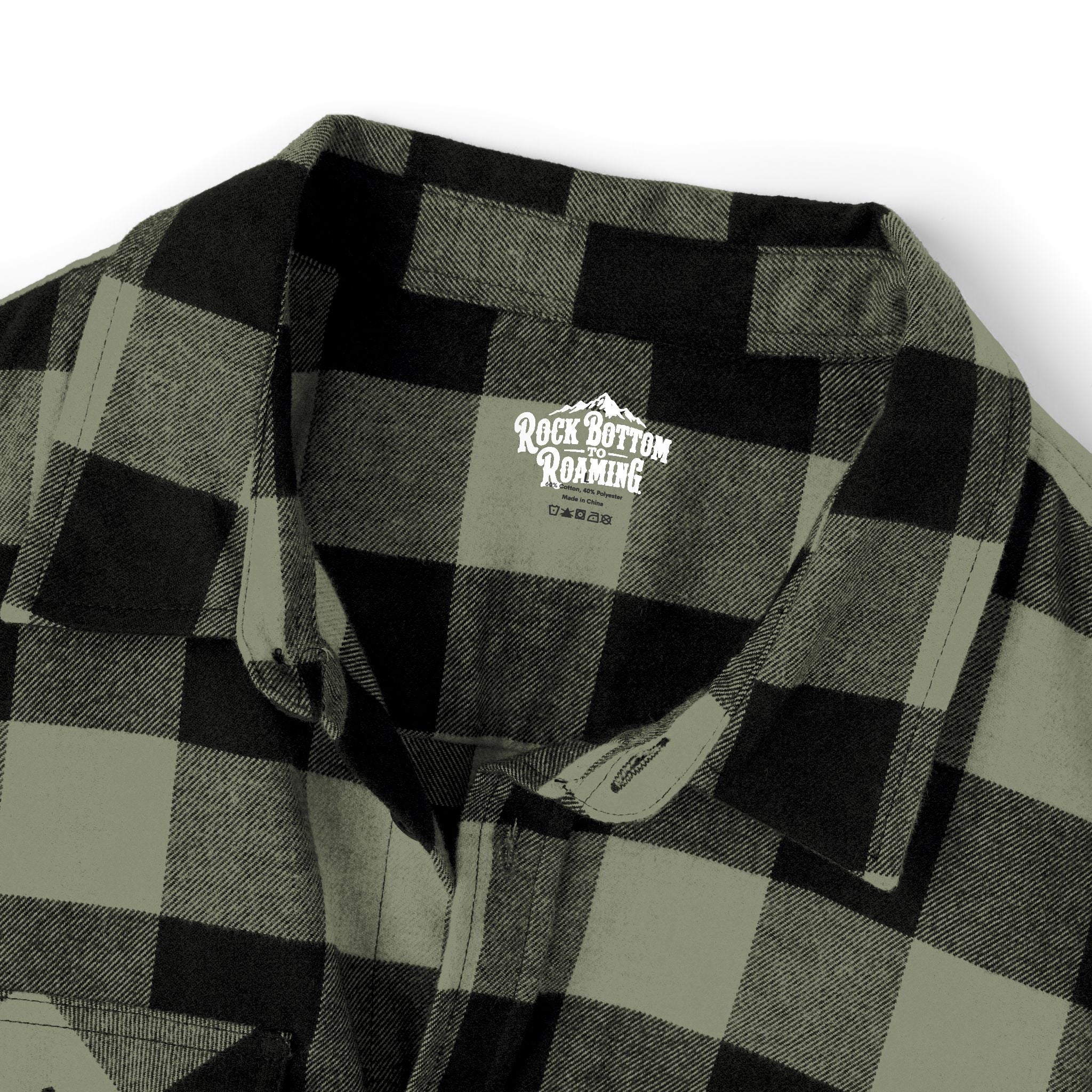 Rock Bottom to Roaming flannel shirt | Buffalo plaid long sleeve