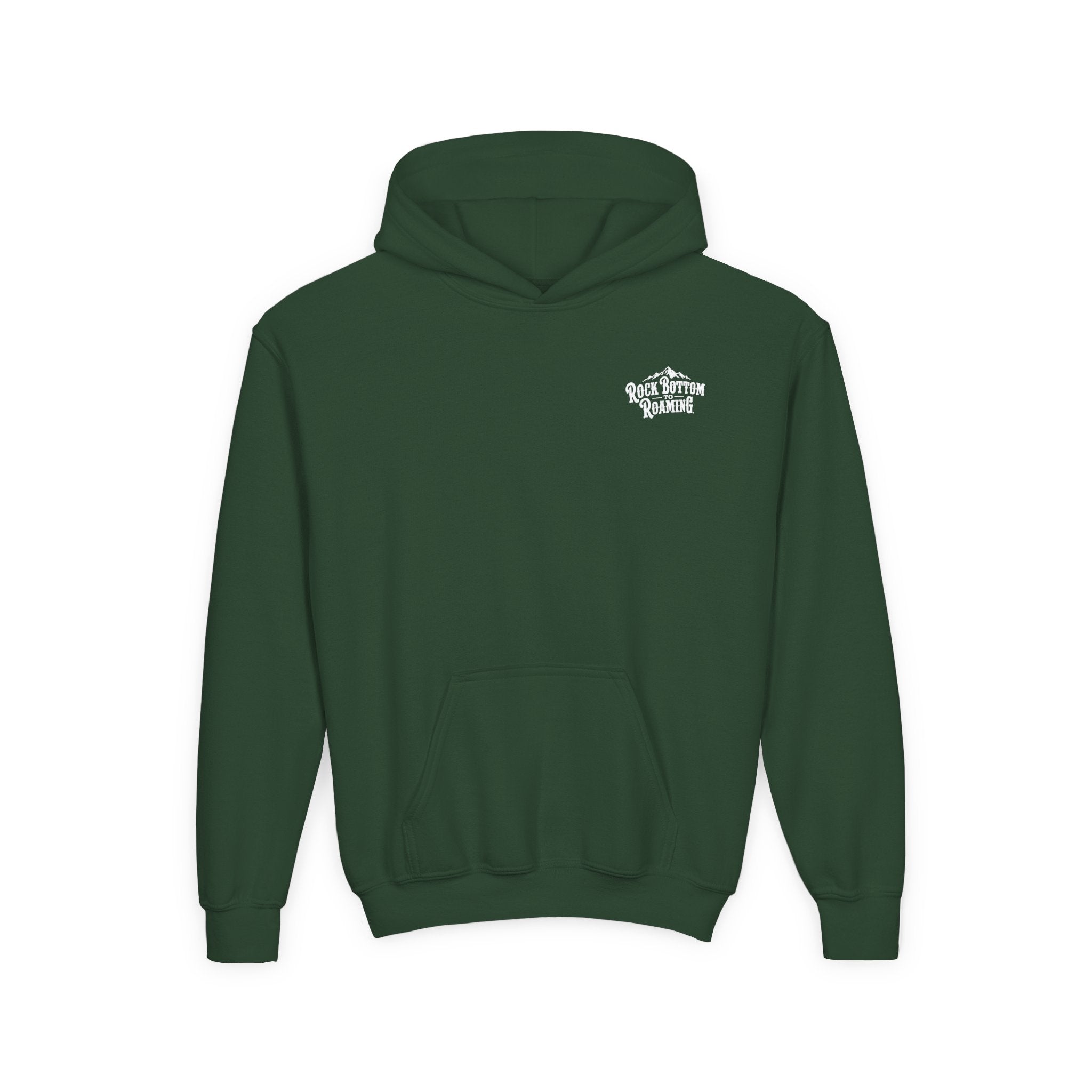 Rock Bottom to Roaming Hoodie | Youth Hooded Sweatshirt