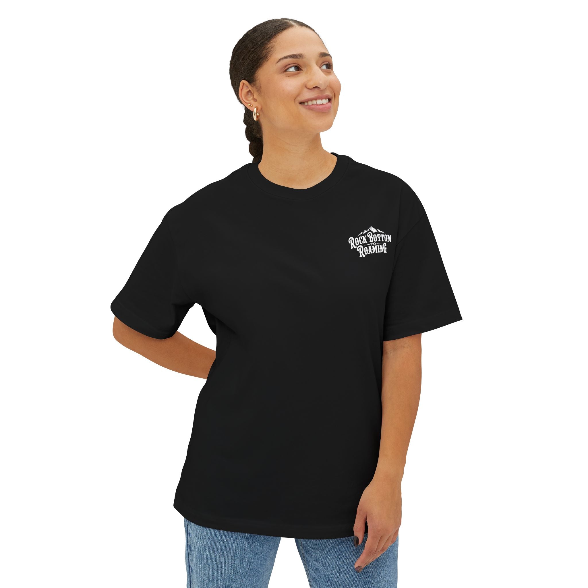 Rock Bottom to Roaming Tee | Mountain Adventure Graphic
