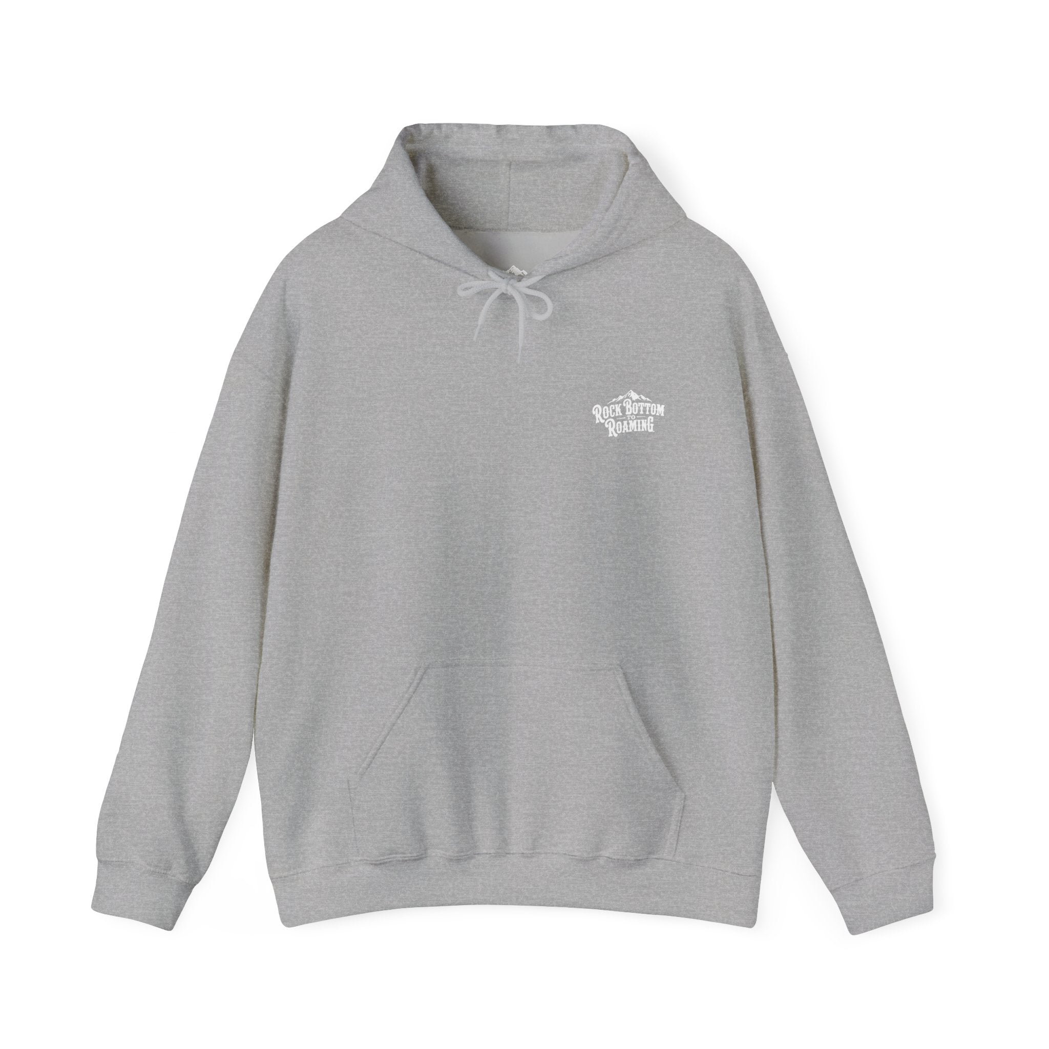 Rock Bottom to Roaming Hoodie | Mountain Graphic Pullover