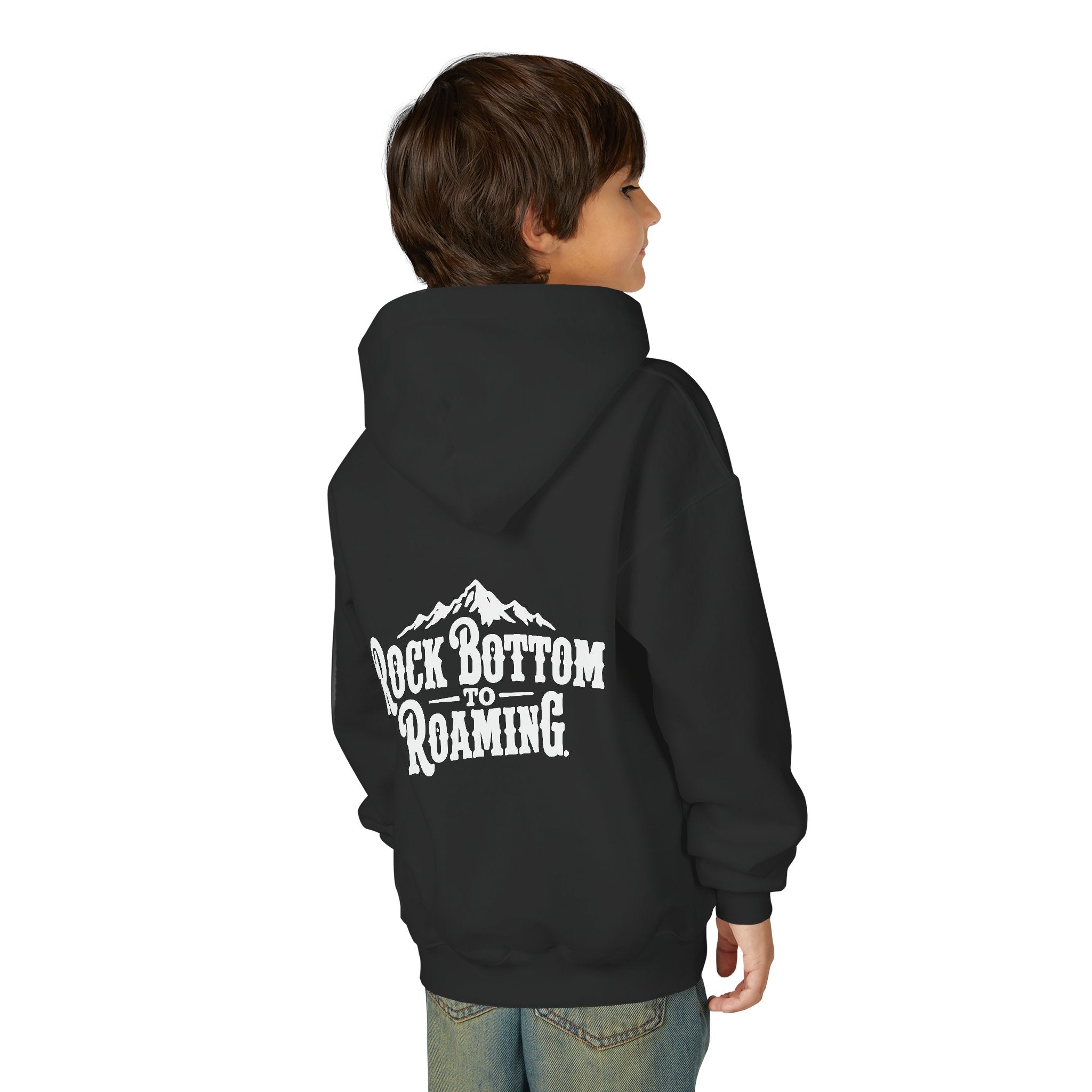 Rock Bottom to Roaming Hoodie | Youth Hooded Sweatshirt