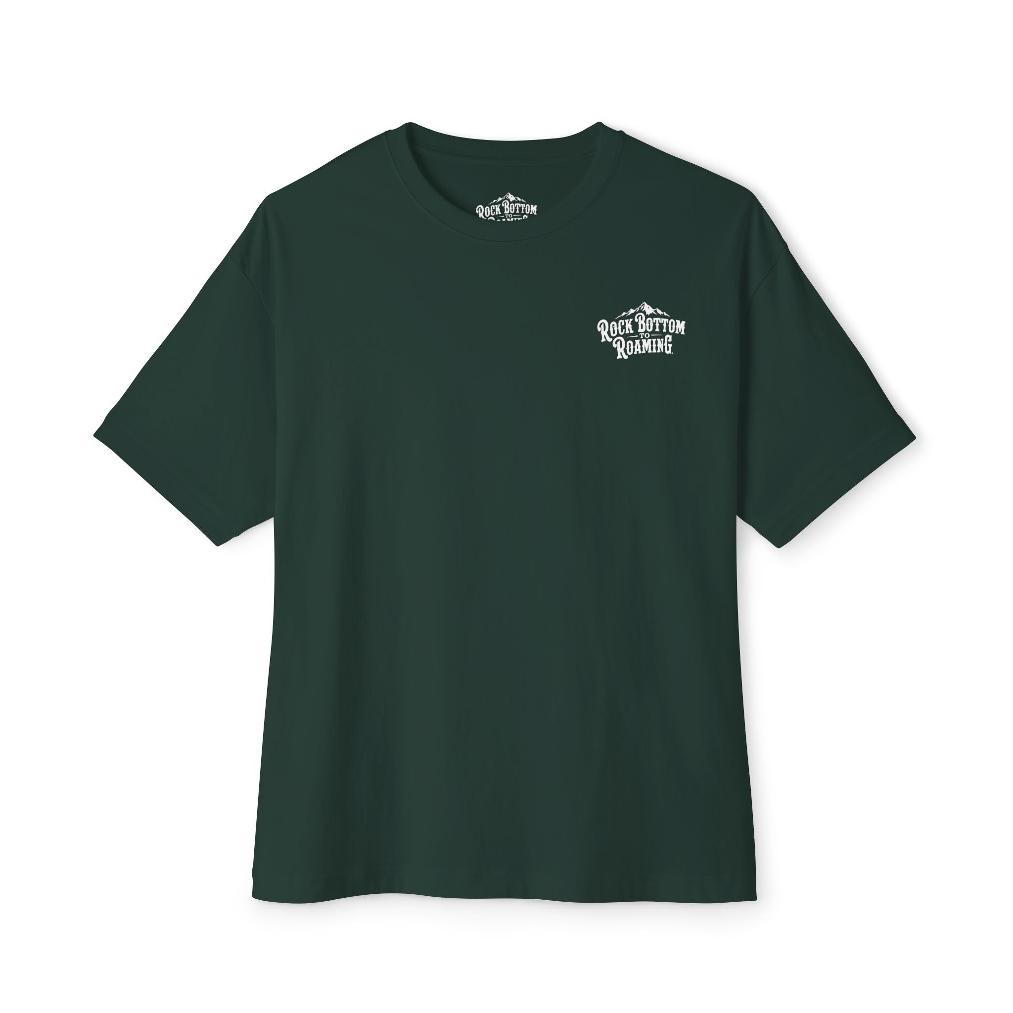Rock Bottom to Roaming Tee | Mountain Adventure Graphic