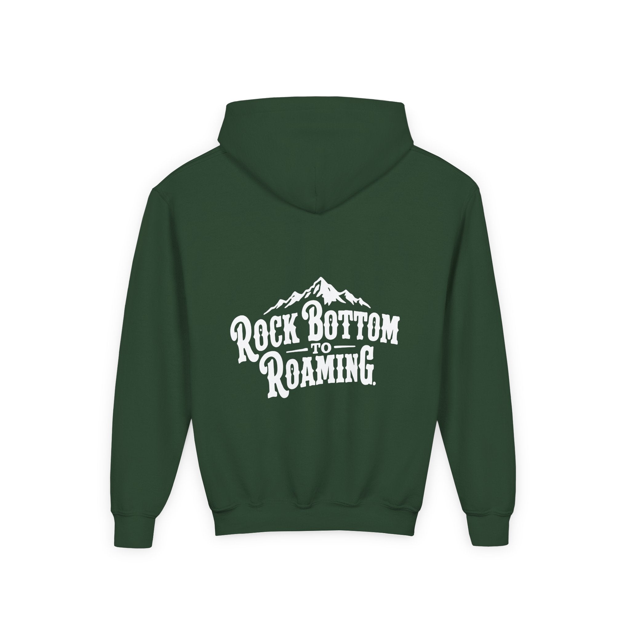 Rock Bottom to Roaming Hoodie | Youth Hooded Sweatshirt
