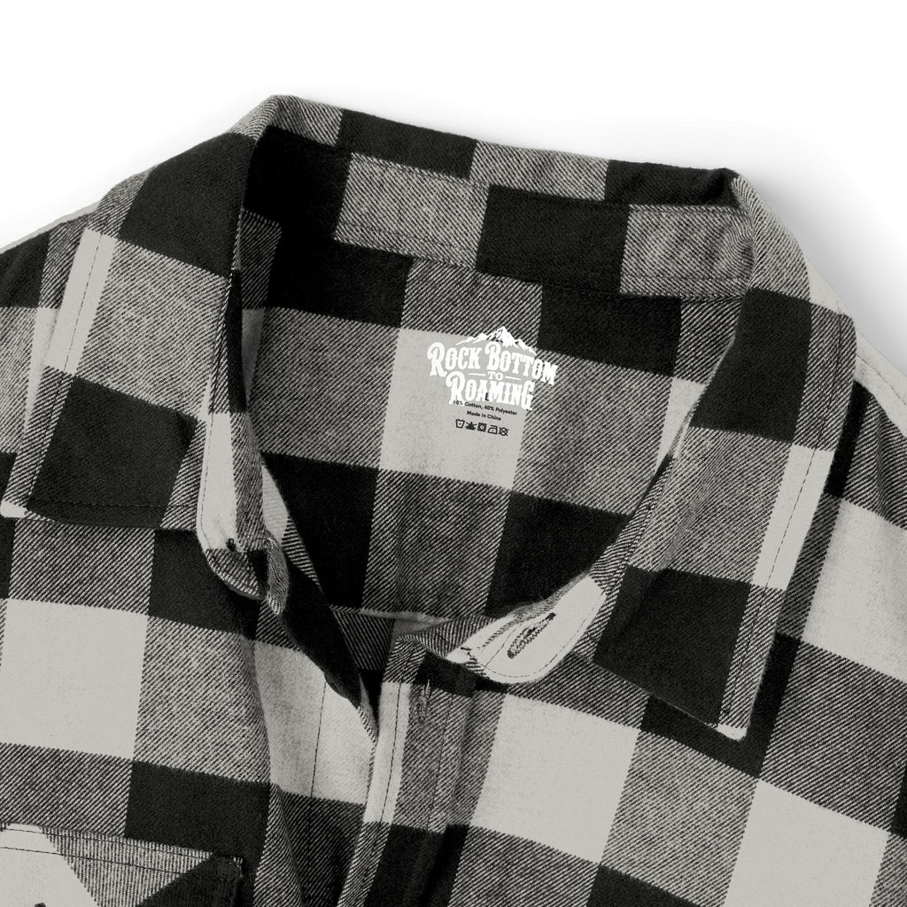 Rock Bottom to Roaming flannel shirt | Buffalo plaid long sleeve