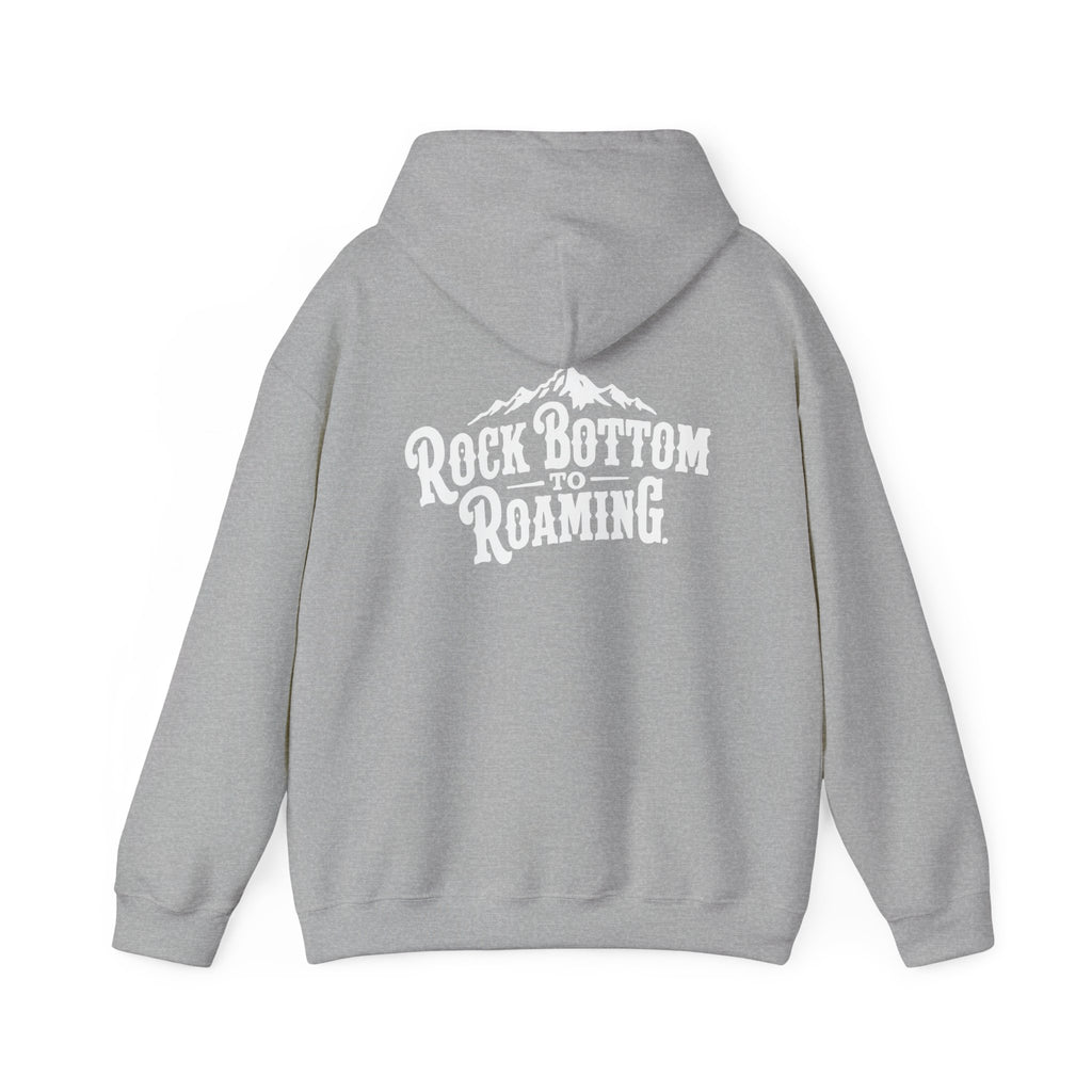 Rock Bottom to Roaming Hoodie | Mountain Graphic Pullover
