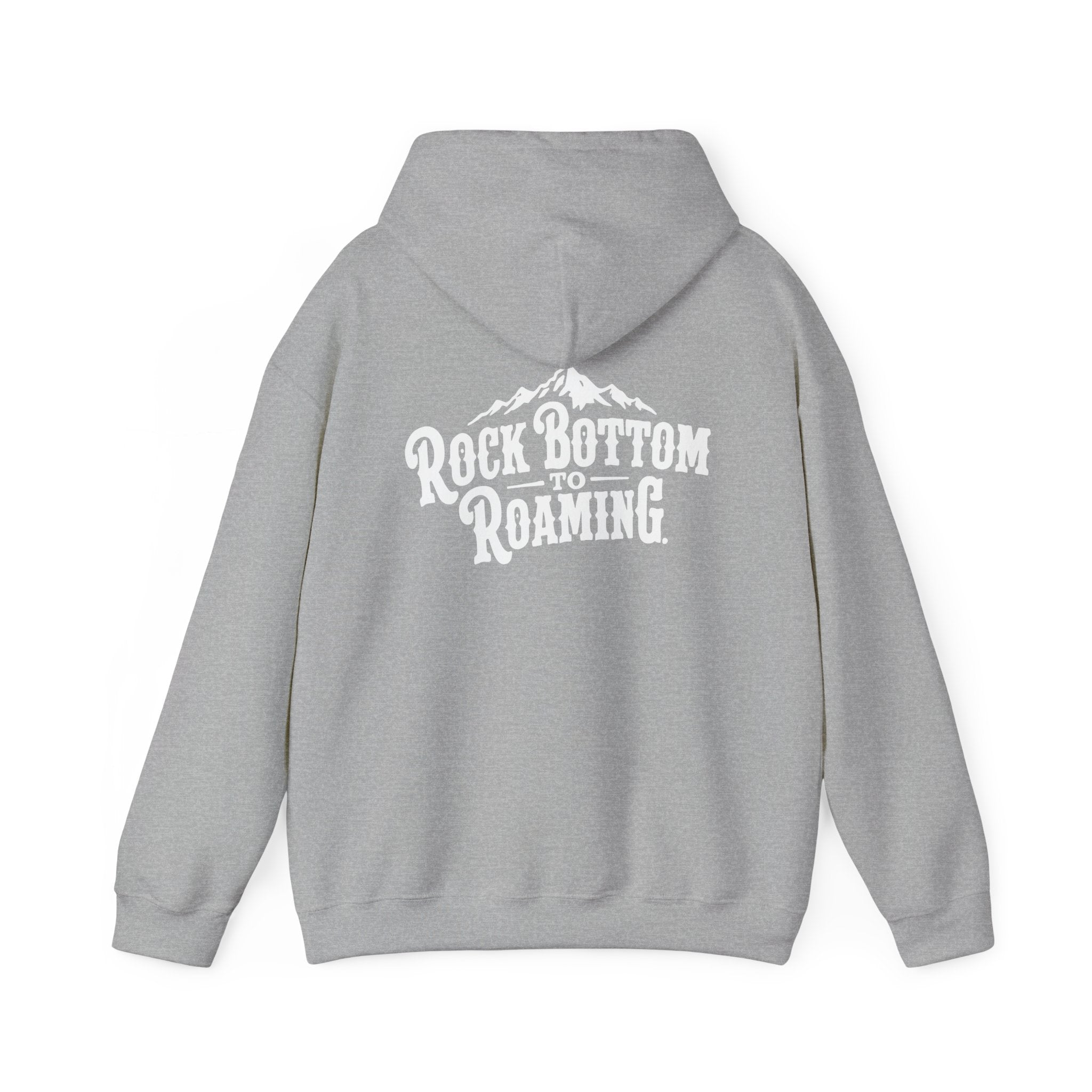 Rock Bottom to Roaming Hoodie | Mountain Graphic Pullover