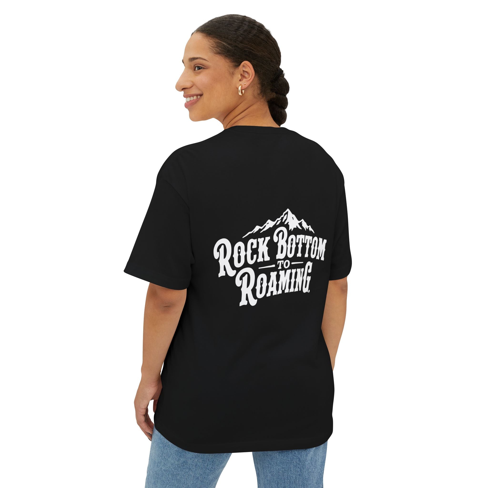 Rock Bottom to Roaming Tee | Mountain Adventure Graphic
