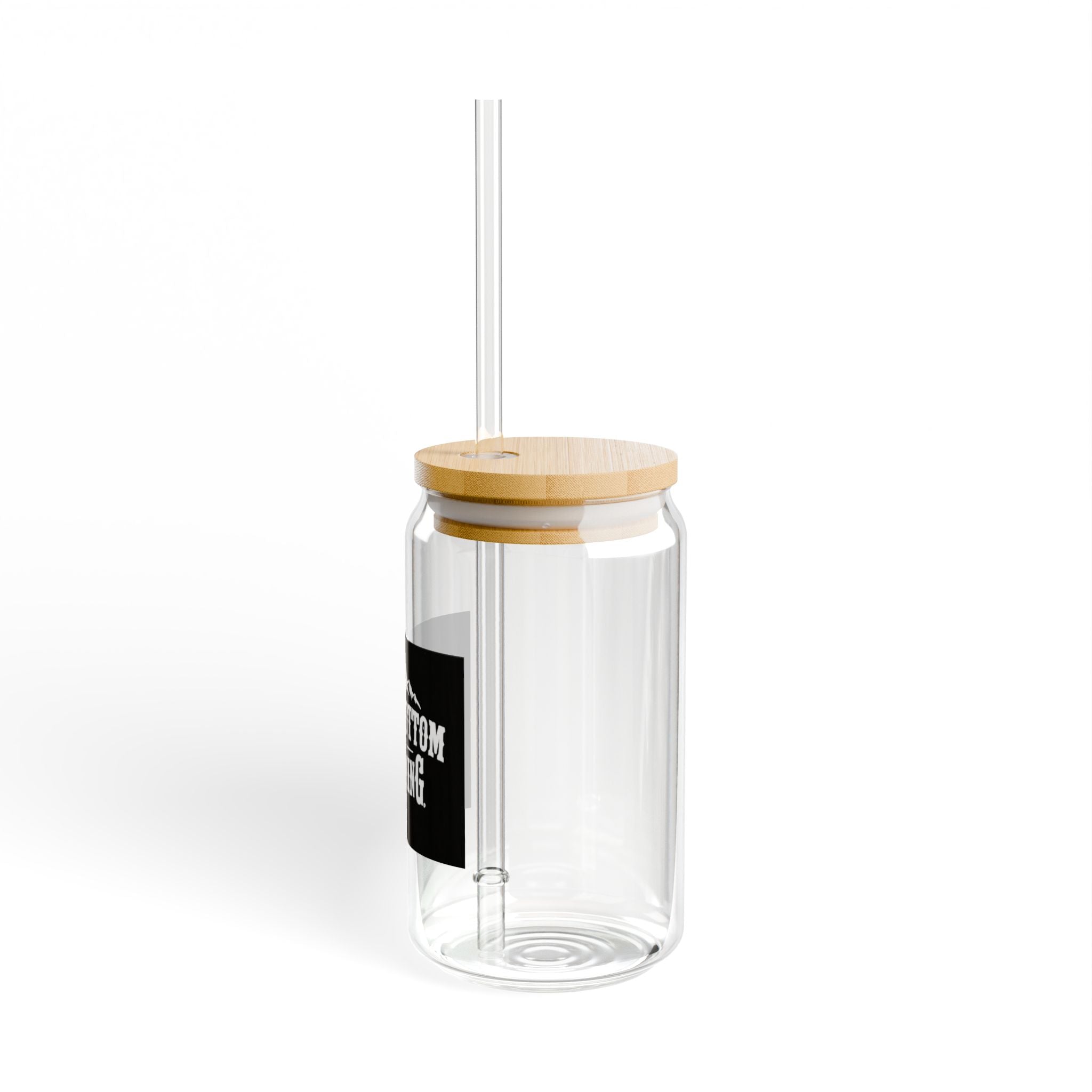 Rock Bottom to Roaming 16oz Sipper Glass – Reusable Straw Tumbler