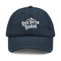 Rock Bottom Roaming Dad Hat | Distressed Embroidered Mountain Logo