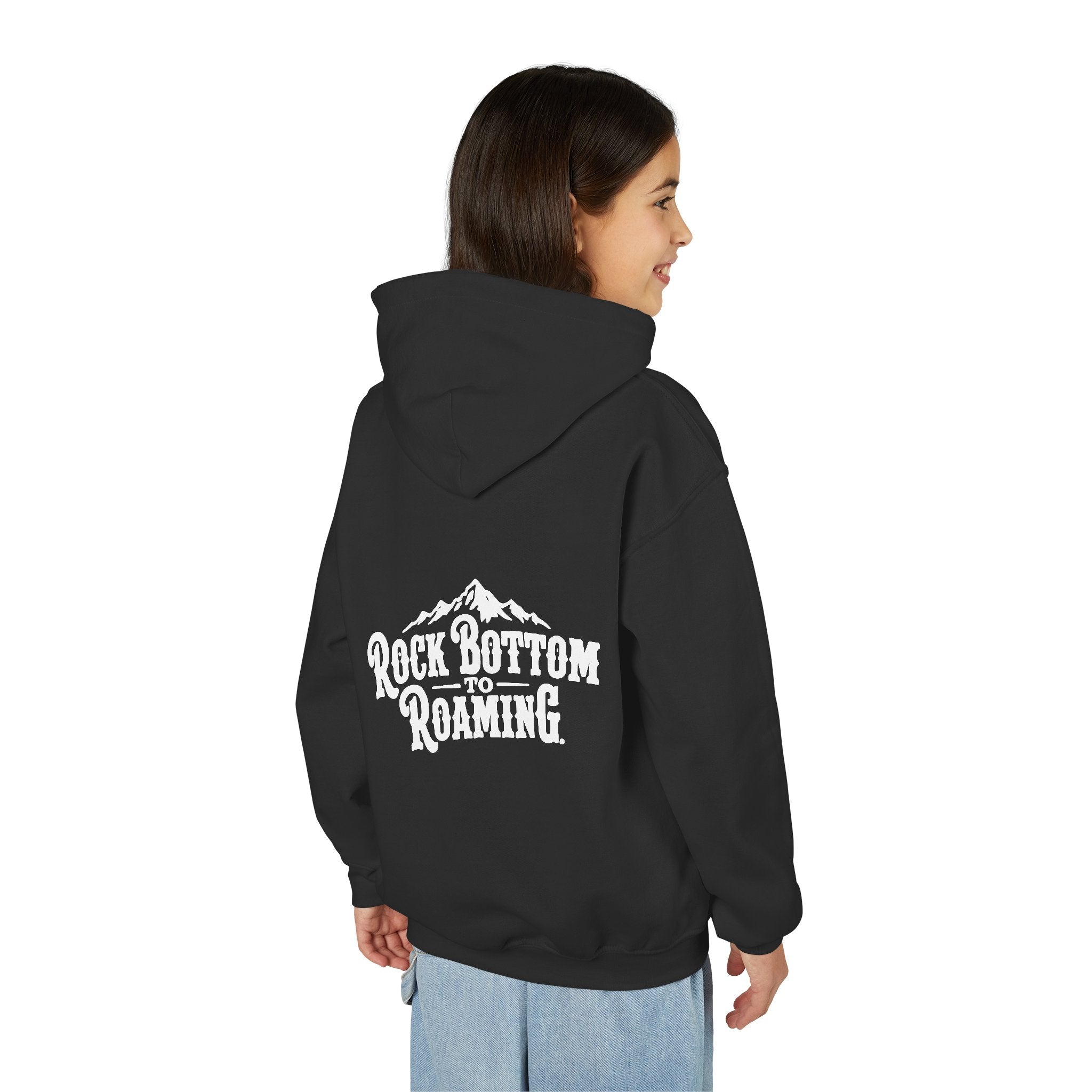 Rock Bottom to Roaming Hoodie | Youth Hooded Sweatshirt