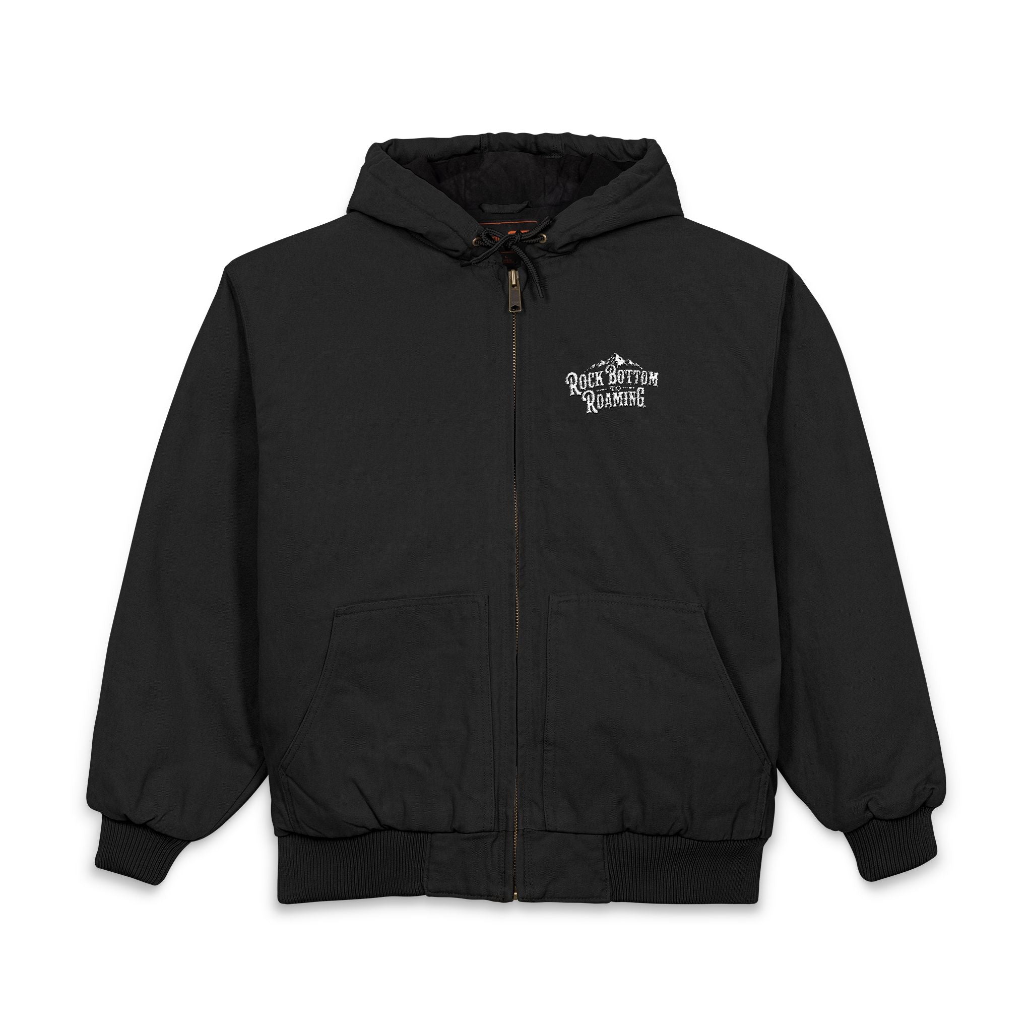 Embroidered Work Jacket - CornerStone Duck Cloth Hooded Jacket