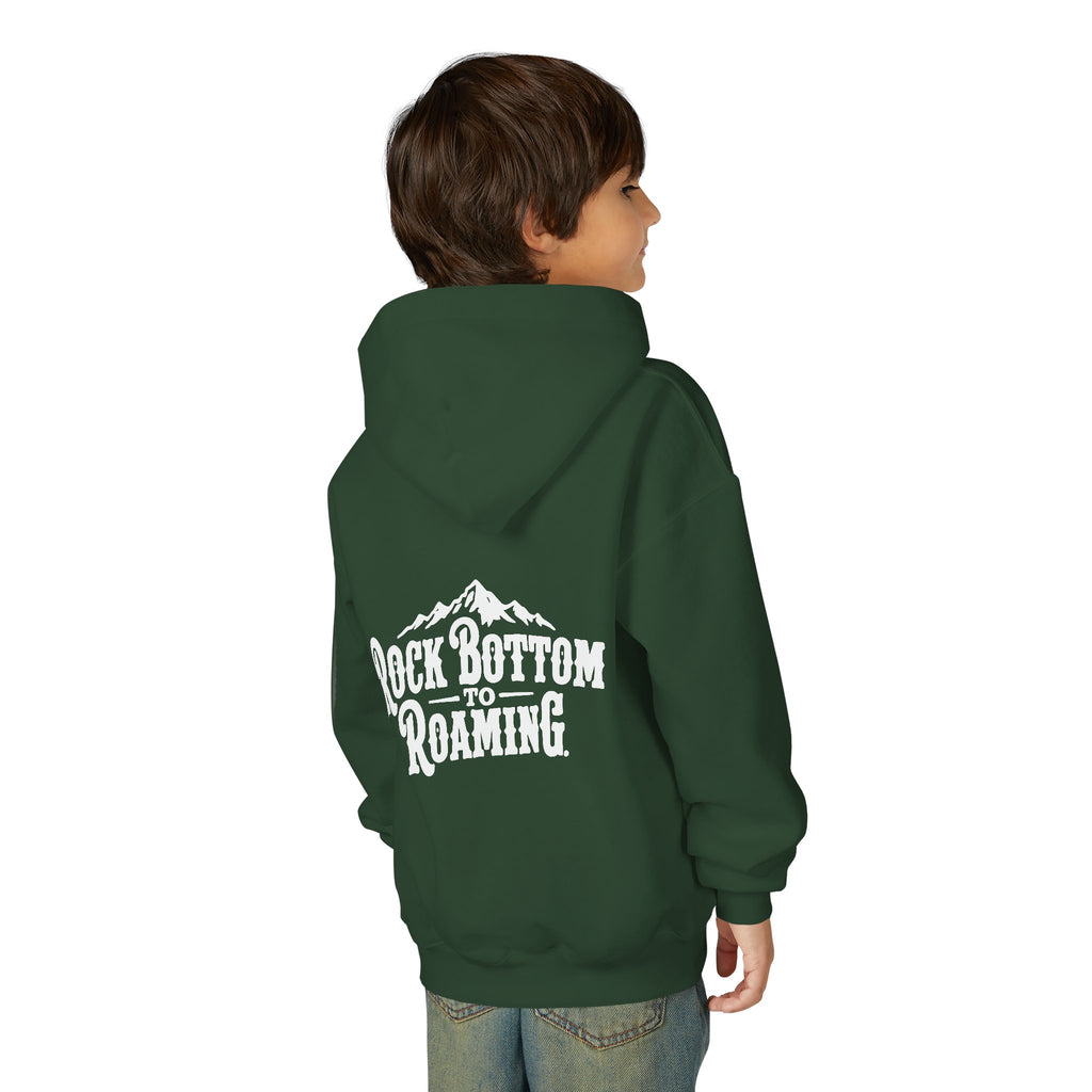 Rock Bottom to Roaming Hoodie | Youth Hooded Sweatshirt
